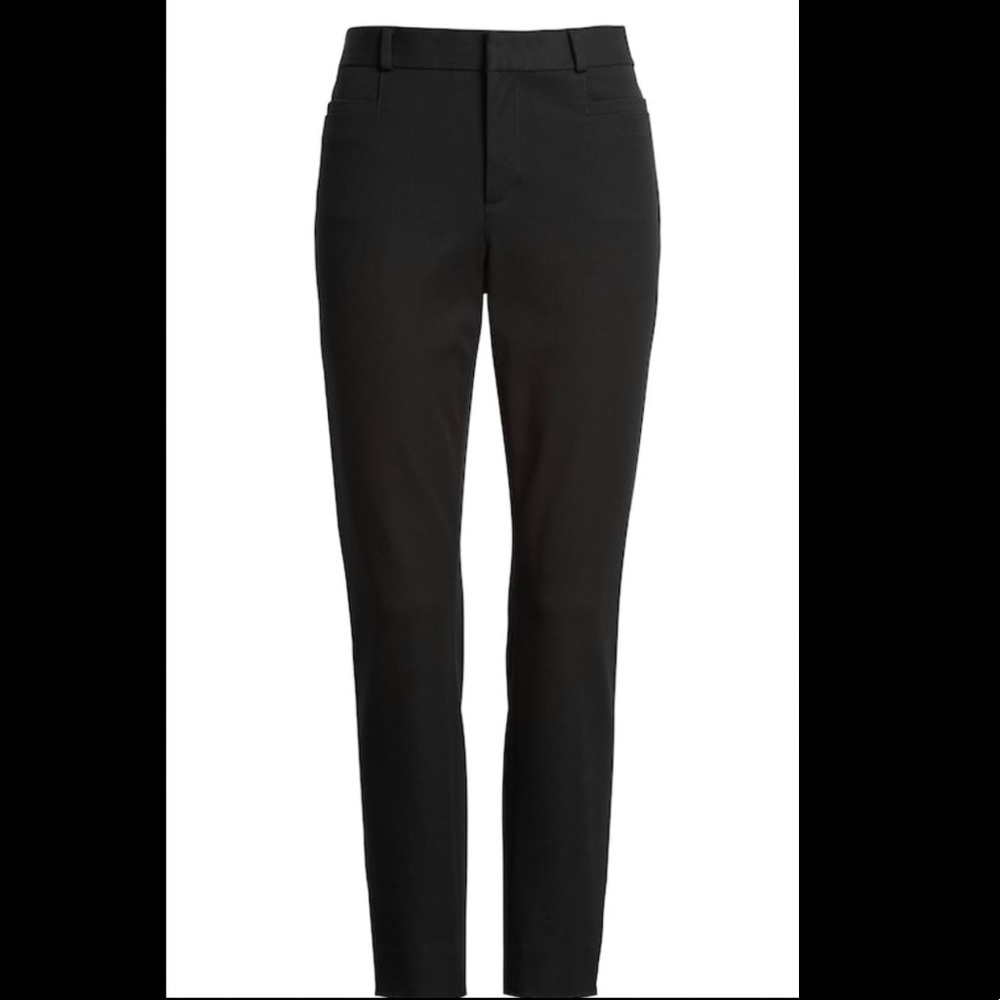 Like New Banana Republic Black Slacks